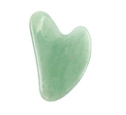 Coosilo Gua Sha Skrabe Massage Tool, Jade Gua Sha Stone Anti aldrende Gua grøn
