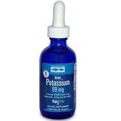 Trace Minerals Hivenaineet Nestemäinen ioninen kalium, 2 unssia (1 kpl pakkaus)
