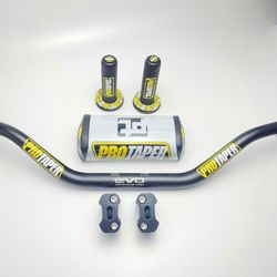 ohjaustanko PRO kartiopakkaus rasvatanko 1-1/8 likakuoppa pyörä motocross moottoripyörän ohjaustanko 810mm pituus 28,5mm PRO alumiini universaali 4...