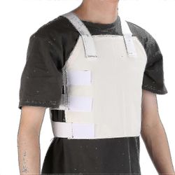 Rintalastan tukituki, hengittävä rintatuki kylkiluiden väliseen lihasjännitykseen