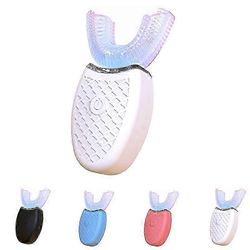 360 asteen sähköhammasharja lapsille ja aikuisille kylmävalkaisulla ja sisäänrakennetulla valolla Valkoinen 15 years old