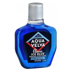 Aqua Velva Classic Ice Blue -jäähdytys parranajon jälkeen, 3,5 unssia (1 kpl pakkaus)