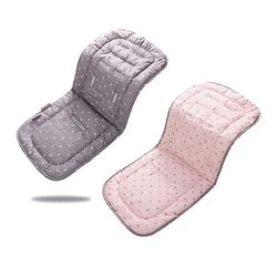 Baby Stroller Accessories Baby klapvogn pad bomuld Four Seasons pude klapvogn tilbehør High View bil baby walking baby klapvogn liggeunderlag Grå l...