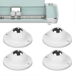 Xqday 4kpl minipyörät Cricut Maker/Explore Airille, itseliimautuva rullapallo