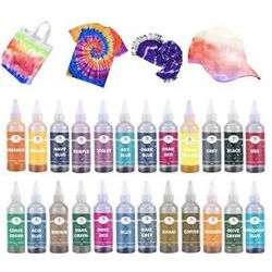 Solmiovärisarja 24 väriä Lapset Aikuiset Iso laatikko Tekstiilimaali Ammattimainen käsityö 1kpl Tummansininen