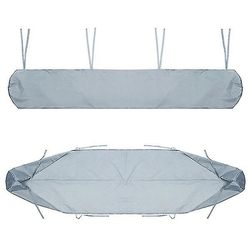 Lxxim Patio Protection Baldakin, Have vandtæt fortelt Cover Sun Shade Shelter Weather Cover Grå 3m