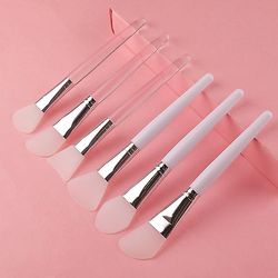 1stk Professionel silikone maske børste DIy Hjem Salon Silikone Facial Mud Mixing Brush Til Hudpleje Genanvendeligt kosmetisk værktøj