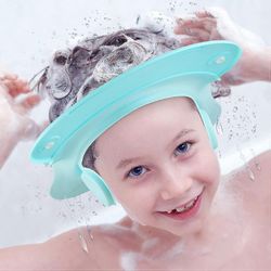 Lasten kylpy Suihku Lippalakki Vauvan shampoo Suihkumyssy Kylpyamme Visiiri Shampoo Uimahattu Hiusten pesu Estä