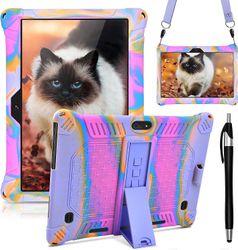 Ubiuo Silikonikotelo, joka on yhteensopiva Dragon Touch Notepad K10: n kanssa, 10 tuuman liukumaton pehmeä suojakansi ZONKO 10.1, Hoozo 10, Winsing...