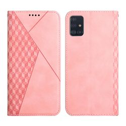 Foxdock Kompatibel med Samsung Galaxy A71 5g Case Premium Cover magnetisk læder Folio Etui Coque - Pink