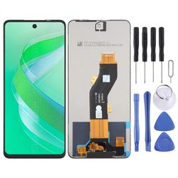 OEM LCD + kosketusnäyttö Infinix Hot 40i X6528B: lle