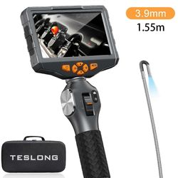 unbrand Teslong Td500 1080p teollinen boreskooppitarkastuskamera 5 tuuman vedenpitävä endoskooppi Yksi linssi-3.9mm-1.55m