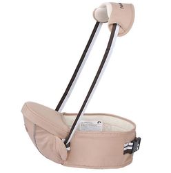 Moye Nyfødt hoftesæde Baby Carrier Wrap Pouch Holder Hipseat khaki