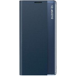 Tanyo Smart View -kääntökansi Samsung Galaxy S20 Fe (fan Edition) -premium-nahkakotelo, jossa tyylikäs peili selkeä näyttöikkuna taitettava jalusta p