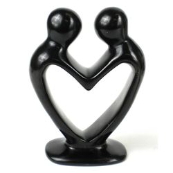 SMOLArt Fedtsten Lovers Heart Black 6 Tommer