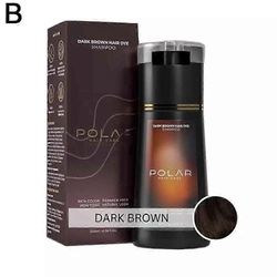 Polar Hair Dye Shampoo, Polar Hair Care, Hair Care Shampoo 200ml Tummanruskea