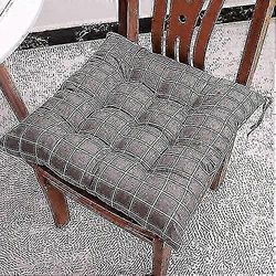 Setti 6 tuolityynyä 40x40, koristeellinen tyyny Tuolityyny Puutarhatyynyt 12 ommelta yhdessä Eri kuvioita, polyesteri (A)-In Stock-Good