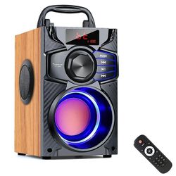 Bluetooth 10w bærbar -trådløs Stereo Bass Big Party høyttalere Tre