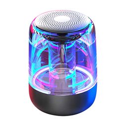 C7 genopladelig trådløs LED Light subwoofer Bluetooth 5.0 højttalermusikafspiller