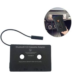 Niutuo Bluetooth 5.0 Bil Audio Stereo Kassettebåndadapter til Aux til iphone ipod Mp3