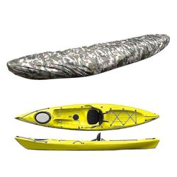 2.1m-6.5m Kajakki Kanootti Säilytys Pölysuojus - Vedenpitävä Uv Sunblock Shield Protector 8-kokoinen Kalastusvene / Kajakki / Kanootti - Ocean Camo...