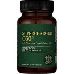 Global Healing Center Supercharged C60, 30 kapselia (1 kapselin pakkaus)