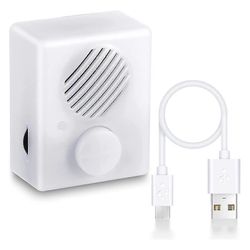 16M äänilaatikko täytetyille eläimille, 960 sekunnin painonappiäänilaatikko, USB-äänilaatikko, joka toistaa Button-YuJiaa Valkoinen