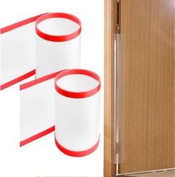 Augro oven sormisuoja 2 kpl oven saranasuojan kansi vauvan turvaovi saumasuojanauha (himmeä 120x17cm)