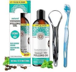 Edistynyt öljynveto kielen kaapimella - luonnollinen alkoholiton suuvesi