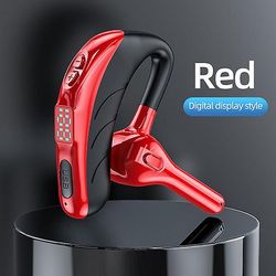 Long Standby Business Headset Trådløs Bluetooth 5.2 Øretelefon Vandtæt Sport Hovedtelefoner Hifi Sound Ørekrog øretelefoner med mikrofon til Smartp...