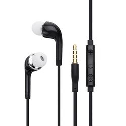 3,5 mm kablet kablet headset Nyt 3,5 mm kablet øretelefon Komfortabelt 2023 headset in-ear-spil med mikrofon sort