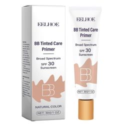 BB Blur sävytetty kosteusvoide laajakirjoinen SPF30 aurinkovoidepohjamaali kestävä kevyt läpikuultava primer naisille Luonnollinen