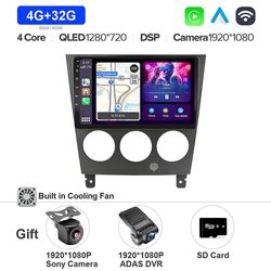 Bicaco Android 13 8g 256g Bilradio Multimedia Video Player Navigering GPS Carplay För Subaru Impreza Gd Gg 2002 - 2007 Huvudenhet DVD 4G-32G CAM DVR