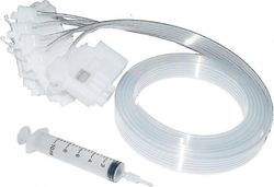 6 peltiä letkulla Epson L800 L801 L805 L810 L850 L1800 L1300 L1455 DTF-tulostimelle