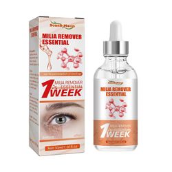 Milia Remover Essential Eye Serum Tehokas poistaa rasvarakeet Silmäpussit Anti-hiukkaset turvotus