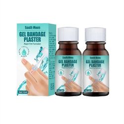 1-3 kpl ihon nestemäinen kipsi, vedenpitävä geelinestemäinen side, vedenpitävä ja nopeasti kuivuva 2PCS