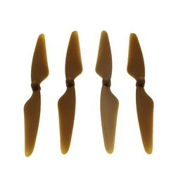 4 stk for H501S X4 RC quadcopter propeller blader 2CW/2CCW, gul