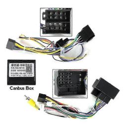 Tuotteelle Peugeot 307 2004 - 2013 Autoradio Kojelautapaneelin runko Virtajohto Canbus Auto Video Kaapelijohdot-Varastossa Canbus-kaapeli