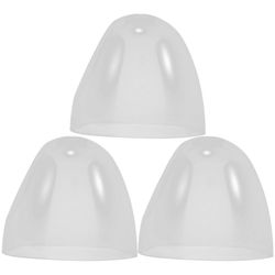 3 kpl kirkkaita tuttipullon korkkeja, muovisia maitopullon kansia, korvaavia syöttöpulloja, korkkeja Kuten 6.20X6.20X5.50CM