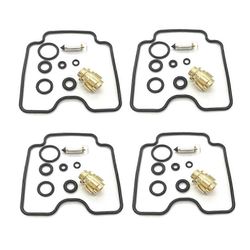 4 x kaasuttimen hiilihydraattien korjaussarjat, jotka sopivat Yamaha FZS600 FZS 600 Fazer 1998-2003 -malliin