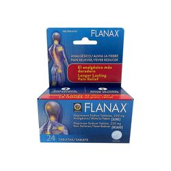 Flanax kipulääke kuumeen alentaja, tabletit, 24 ea