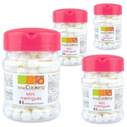 ScrapCooking Mini valkoiset marengit 140 g Valkoinen