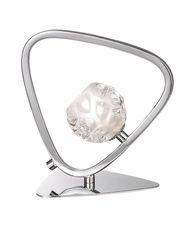 Inspired Lighting Lux bordlampe 1 lys G9, poleret krom