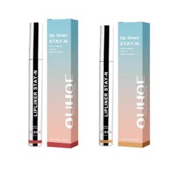 Huultenrajauskynä Stay N Tattoo Matta Kuorinta Contour Line Tummanruskea Vedenpitävä Pitkäkestoinen Täyteläinen Pehmeä huulikiilto Vaaleanruskea*vi...