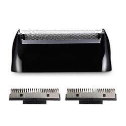 Vaihtoterän pää Kemei KM-2024 -sähköpartakoneelle miesten hienoverkkoverkkoparranajokoneelle Musta