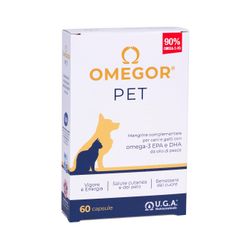 Omegor Pet - Omega3 koirille ja kissoille 60 kapselia