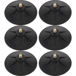 Kuntosalivarusteet Nyrkkeilytarvikkeet Raskas laukkuankkuri Helppohoitoinen kotikuntosali 8,50X8,50X3,50CM 6kpl Musta 8.50X8.50X3.50CM