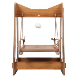 Sisä lemmikkieläinten sänky Kissan lattia keinu riippumatto olohuone kissanomistajat lepäävät beige 1 pakkaus 49.20X37.40X29.40CM