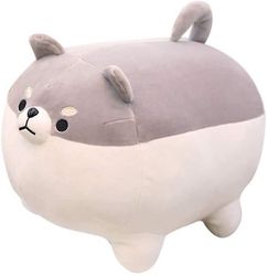 AIR Anime Shiba Inu Soft Plys Udstoppet Doggo Legetøj (Sort)