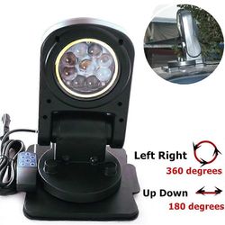 12V 24V kaukosäädin LED valonheitin vene 45W kohdevalo LED työvalo kuorma-auto maastoauto vene marine langaton taitettava ajovalo